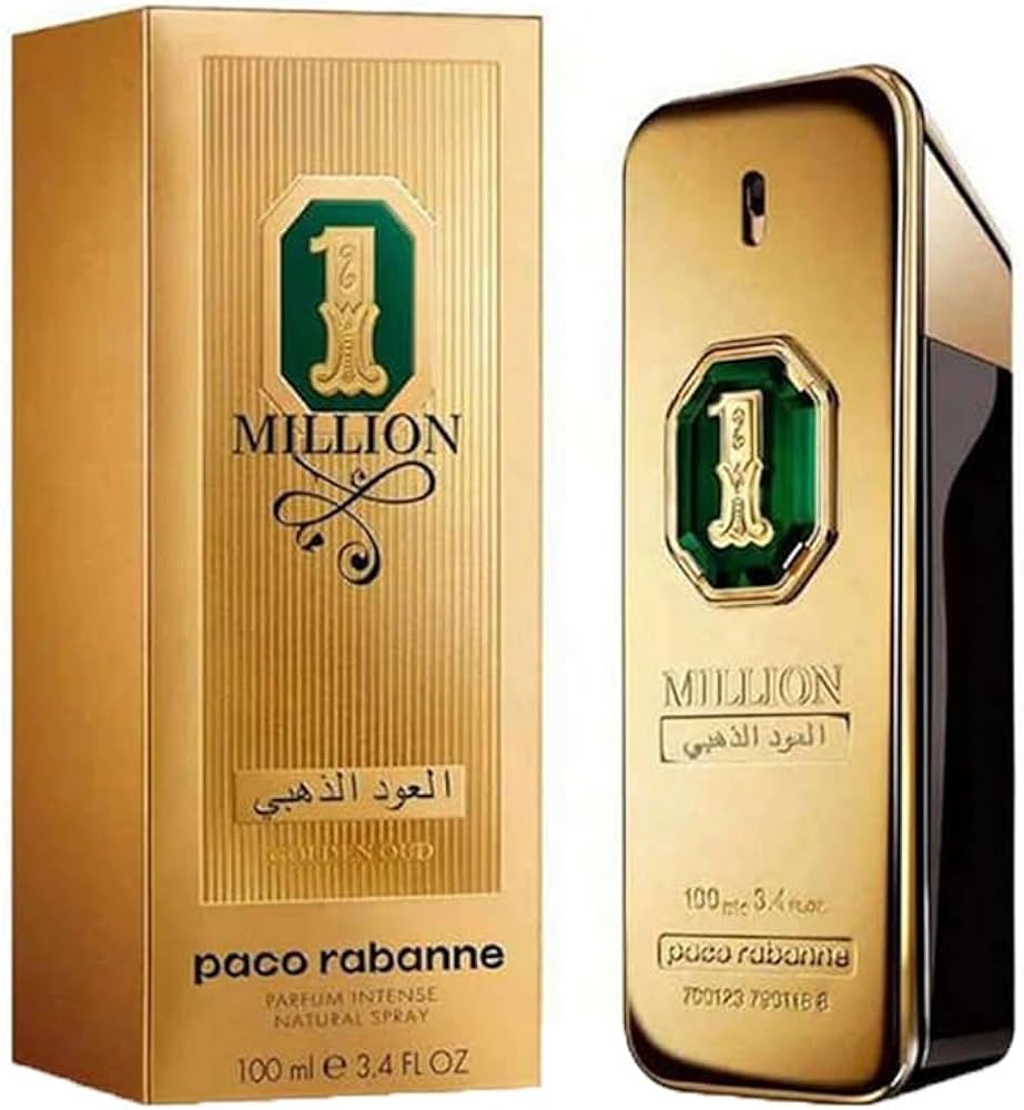 Paco Rabanne 1 Million Golden Oud Parfum INTENSE for Men Arc